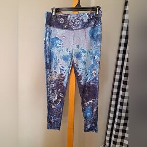 Sweaty Betty Blue and Purple Leggings